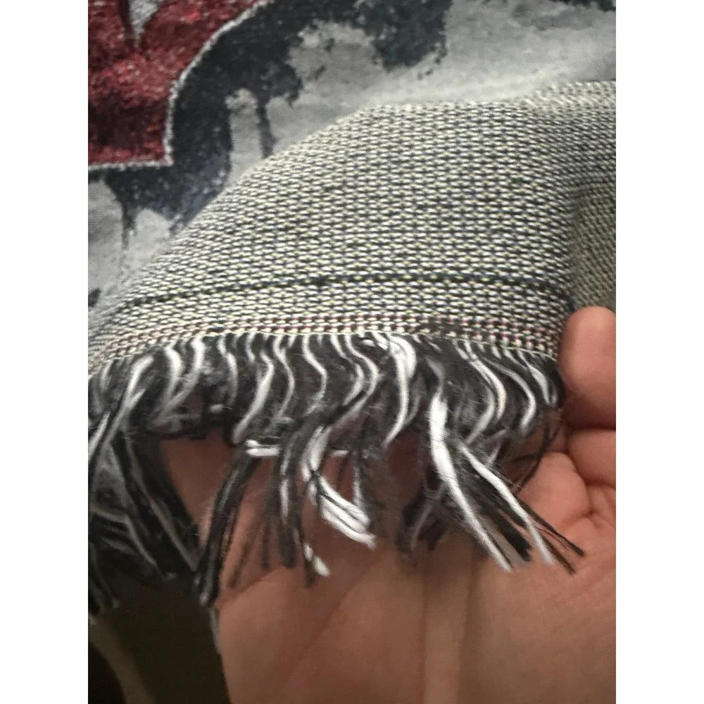Harry Potter crest graphic throw blanket‎ tapestry, fringe, woven 44x60